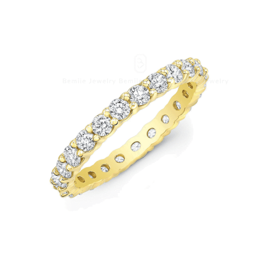 Nhẫn cầu hôn round Eternity band - ERBJ051 - Hình ảnh 4