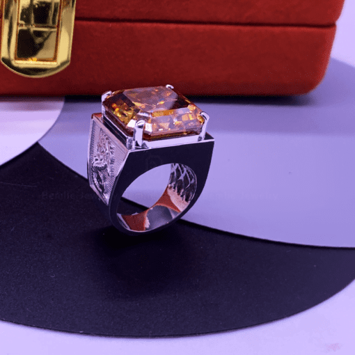 Nhẫn Nam Kim cương Moissanite Họa Tiết Rồng Emperor MRBJCHAS20.0