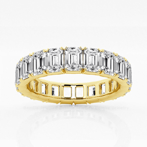 Nhẫn Nữ Emerald Eternity Band - RBJ010 - Hình ảnh 4