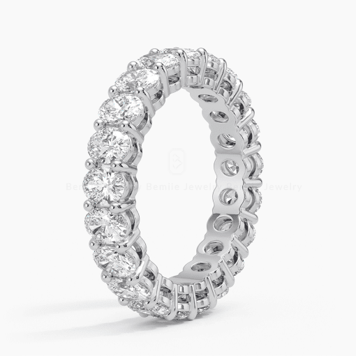 Nhẫn Nữ Oval Eternity Band - RBJ011 - Hình ảnh 2