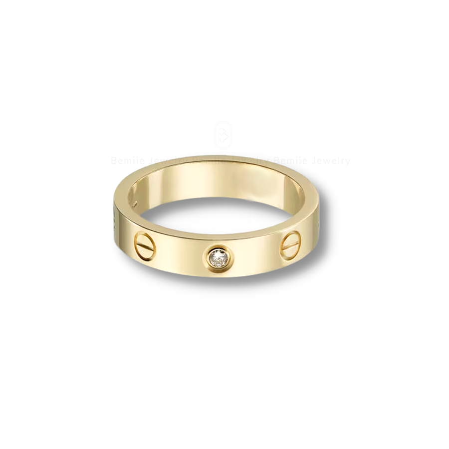 Nhẫn Love 1 Diamond Classic 18K RBDWHRS003CAR