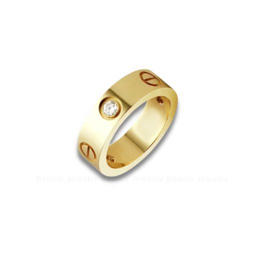 Nhẫn Love 3 Diamonds Classic 18K RBDWHRS004CAR - Hình ảnh 2