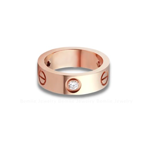 Nhẫn Love 3 Diamonds Classic 18K RBDWHRS004CAR - Hình ảnh 4